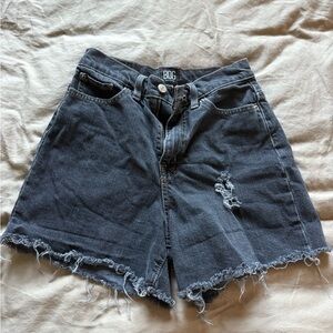 Women's Black Denim Shorts